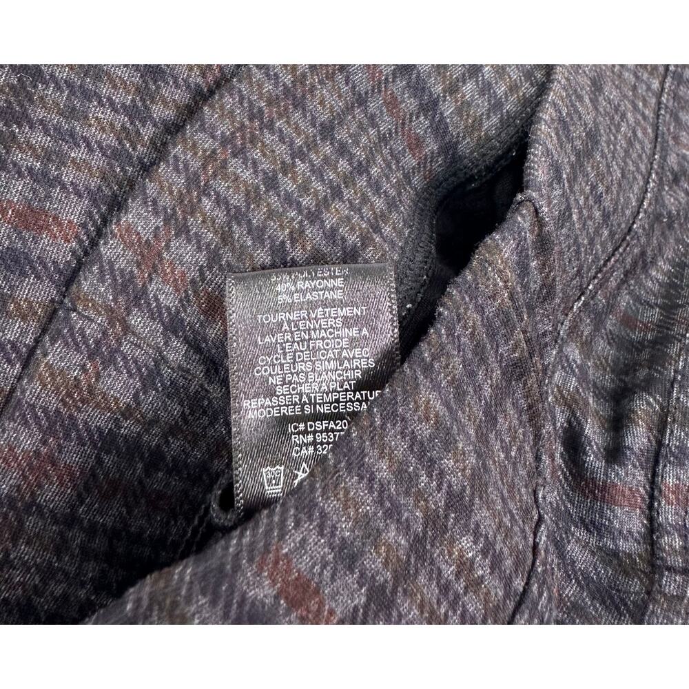 Sanctuary x Anthropologie Plaid Leggings Small Gray Stretch Pants Size Small - Picture 7 of 9